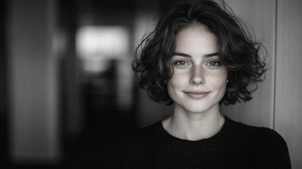 Portrait Of Young Woman