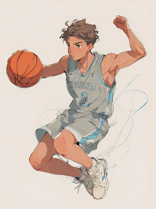 Basketball Player Action
