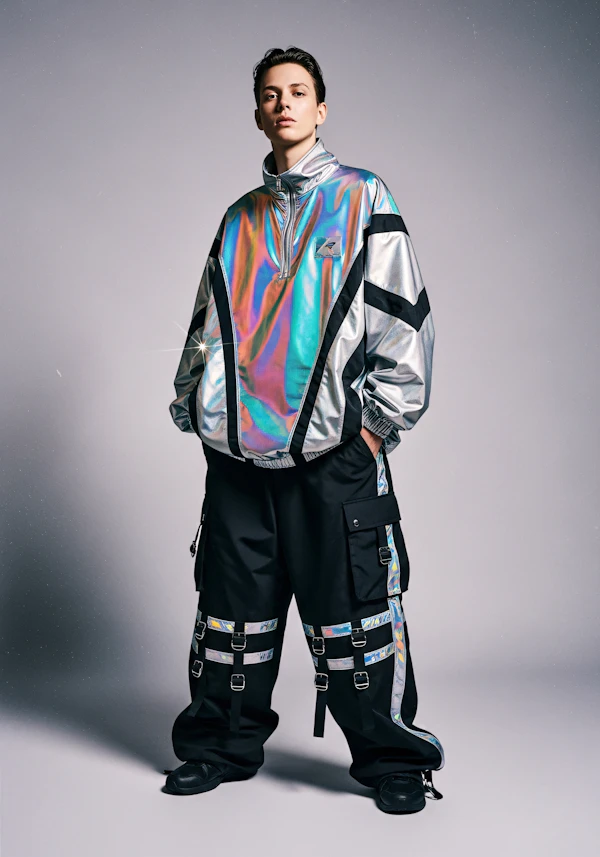 Futuristic Fashion Pose