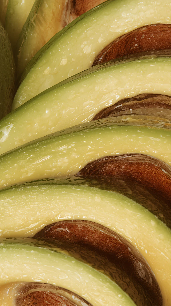 Fresh Avocado Slices