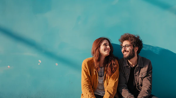 Joyful Companions Against Turquoise