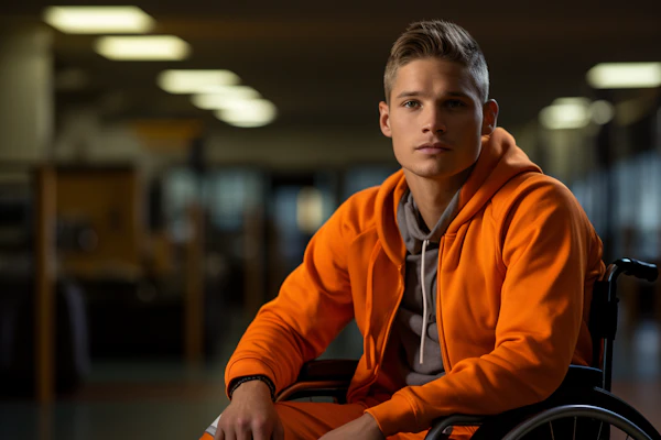 Quiet Confidence in Orange