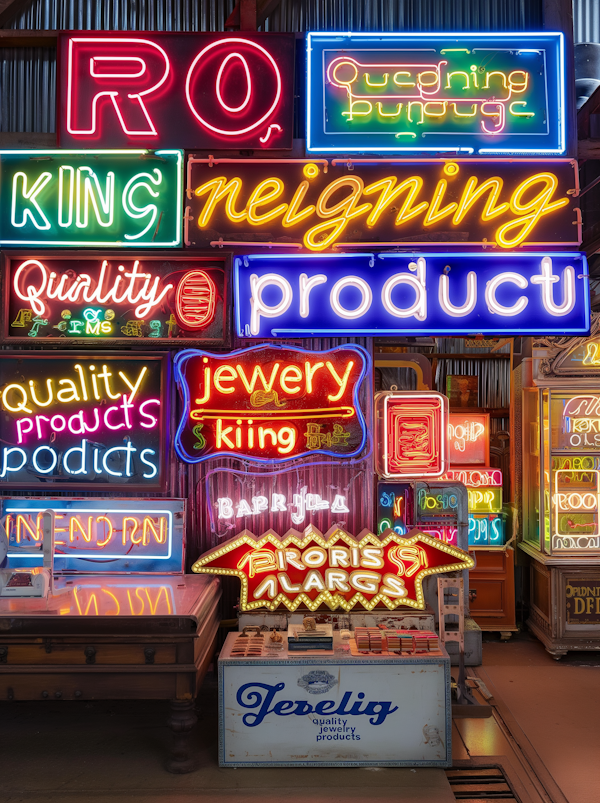 Neon Sign Extravaganza