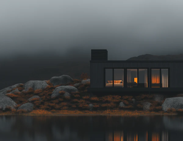 Modern Black House