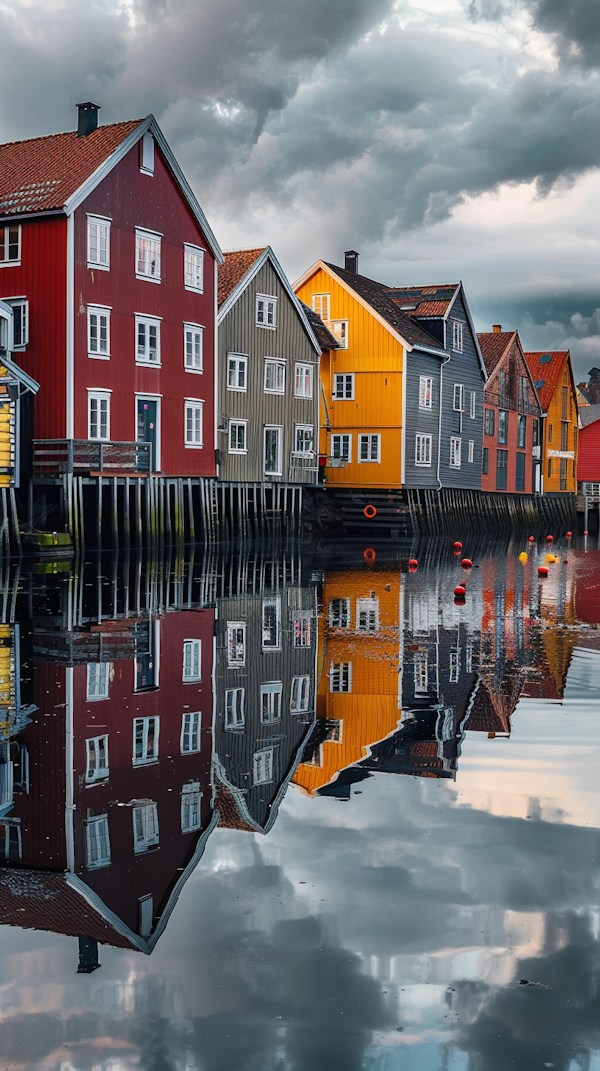 Serene Scandinavian Waterfront