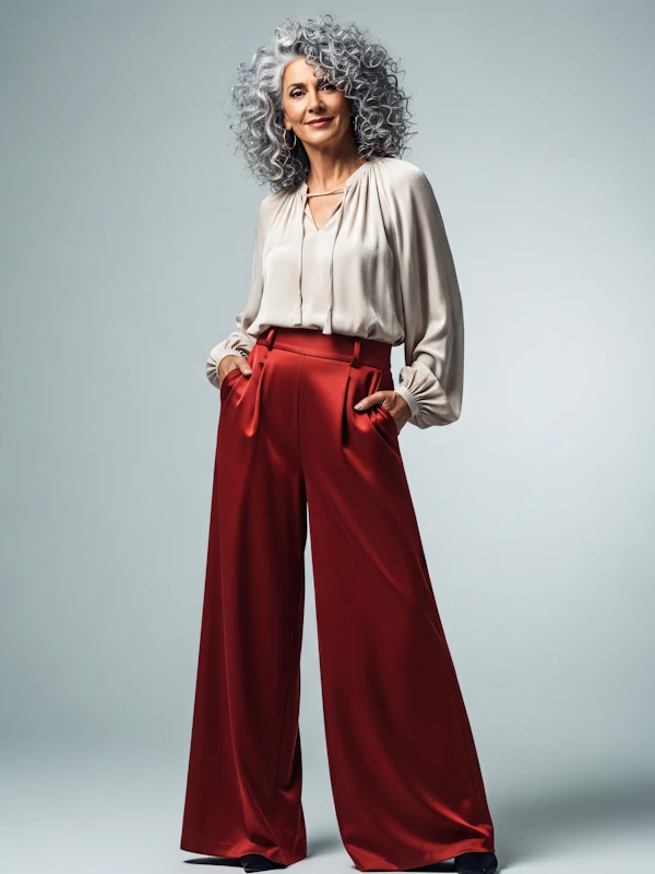 Confident Fashion Pose
