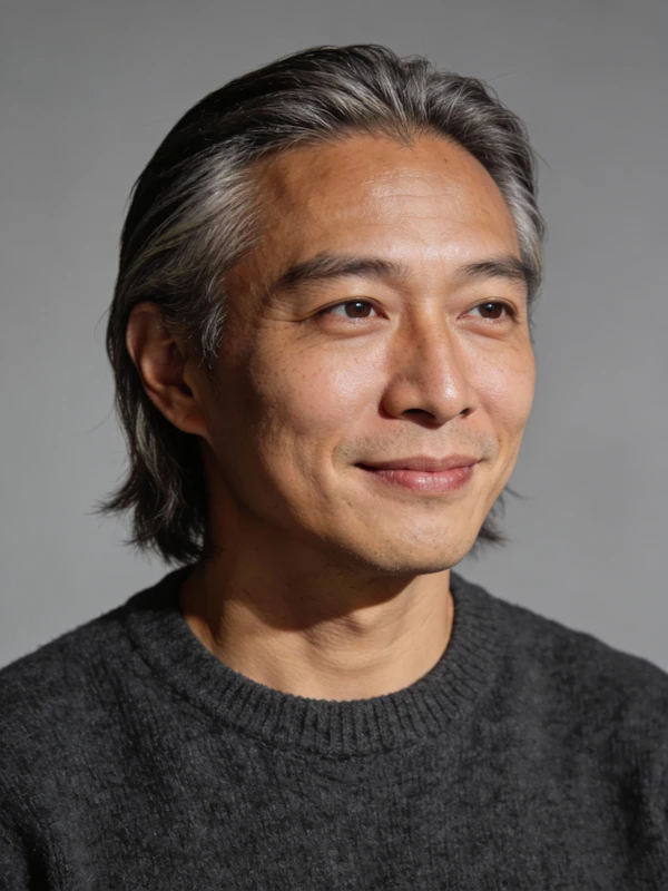 Portrait of Smiling Man