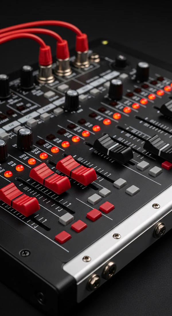 Audio Mixing Console