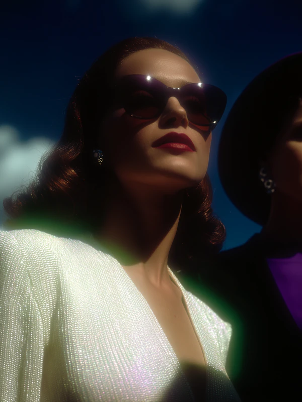 Glamorous Cinematic Portrait