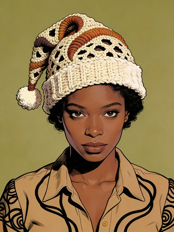 Stylized Woman Portrait