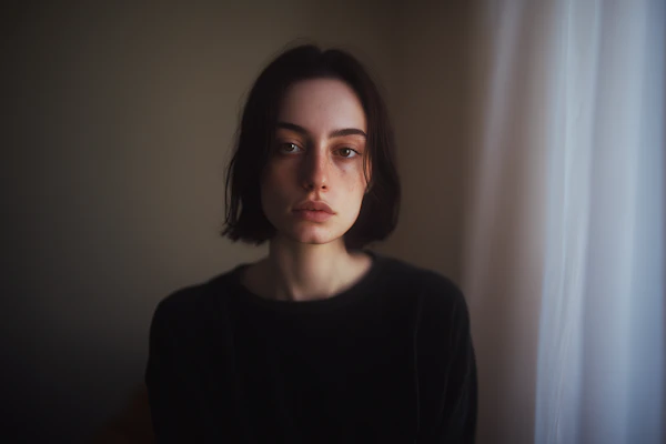 Contemplative Portrait