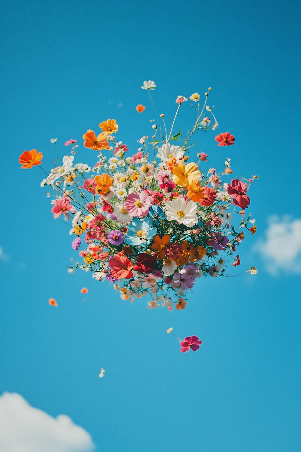 Floating Flower Bouquet