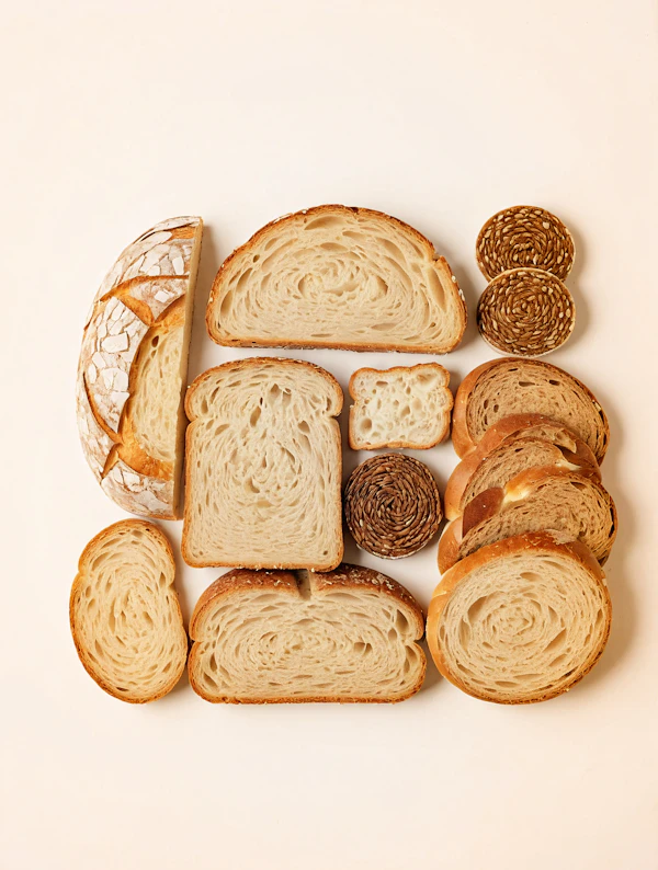 Assorted Bread Display