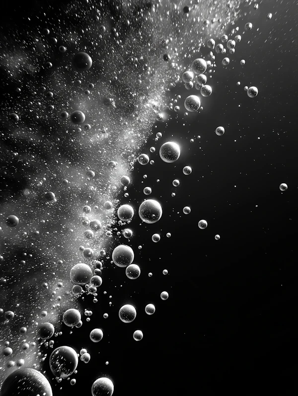 Glowing Spherical Bubbles
