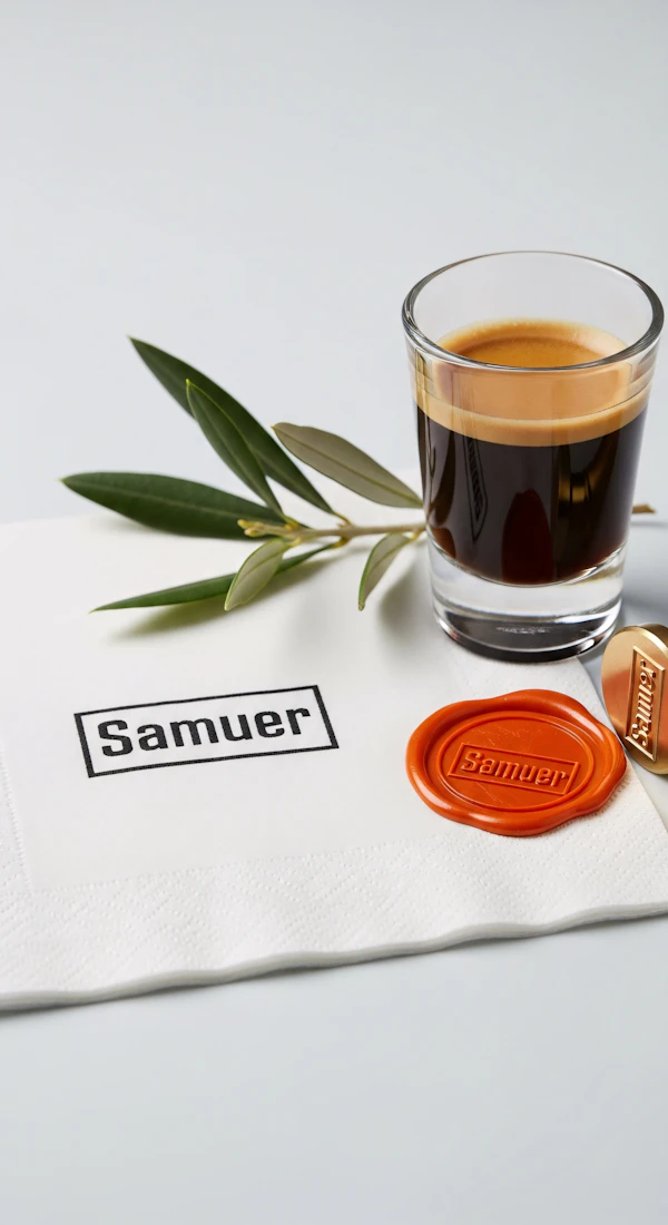 Elegant Espresso Scene