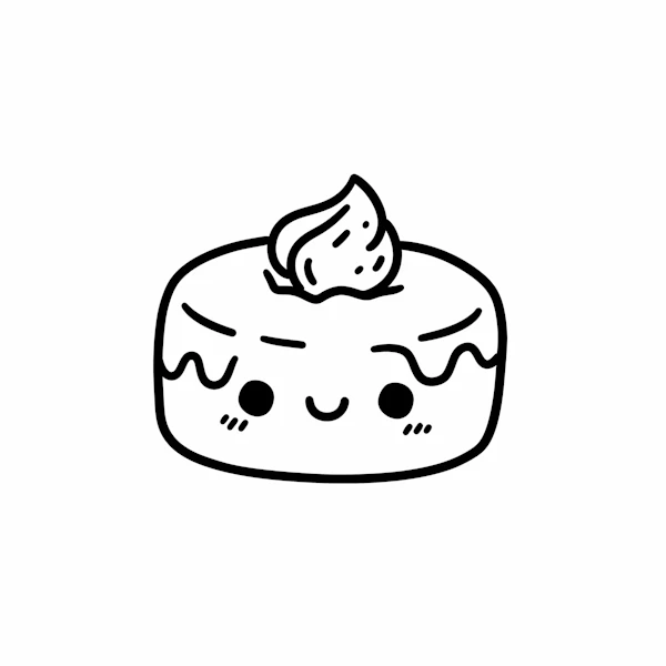 Smiling Dessert Art