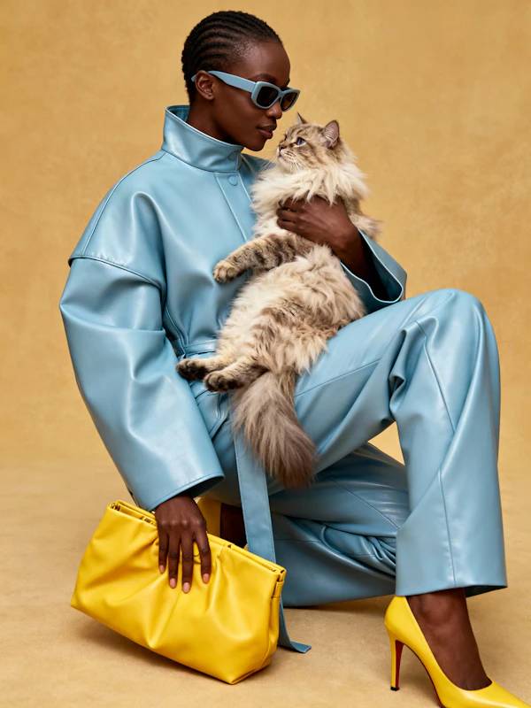 Elegant Cat Companion
