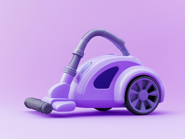 Purple Vacuum Render
