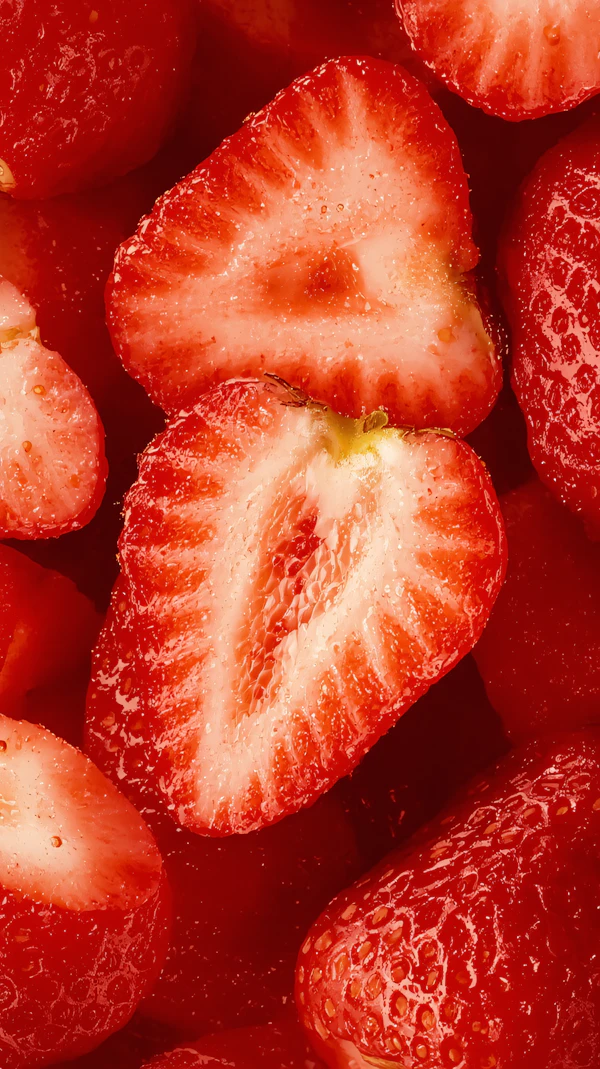 Fresh Strawberries Close-Up