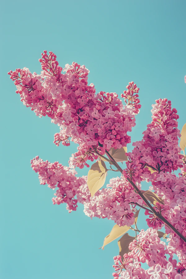 Blooming Lilac Flowers