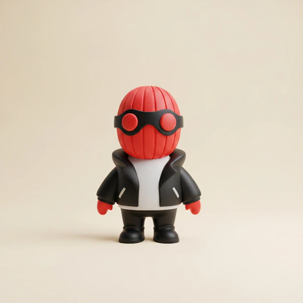 Stylized Toy Figure