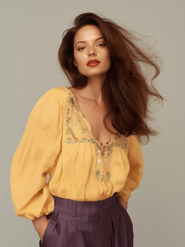 Modern Bohemian Portrait