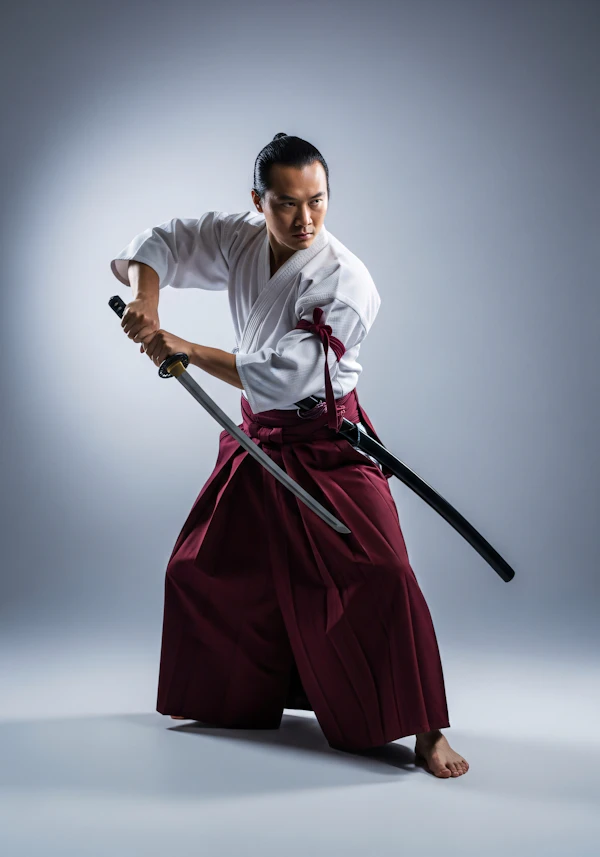 Martial Artist with Katana