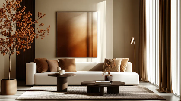 Modern Minimalist Living Room