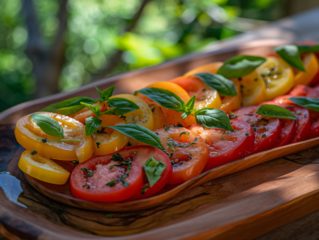 Fresh Tomato Salad with Basil