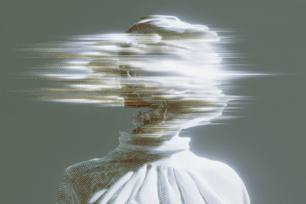 Abstract Digital Figure