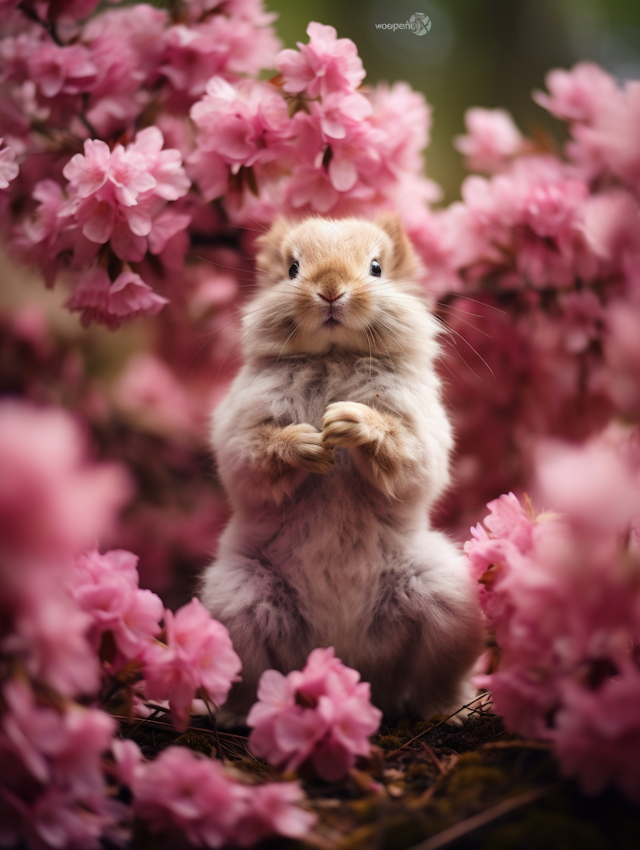 Cherry Blossom Hamster