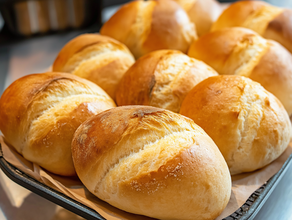 Freshly Baked Bread Rolls