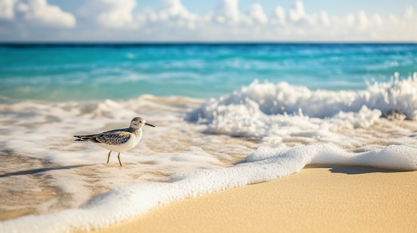 Shorebird at the Beach