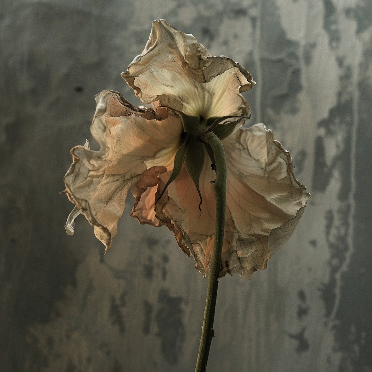 Solemn Amaryllis in Decay