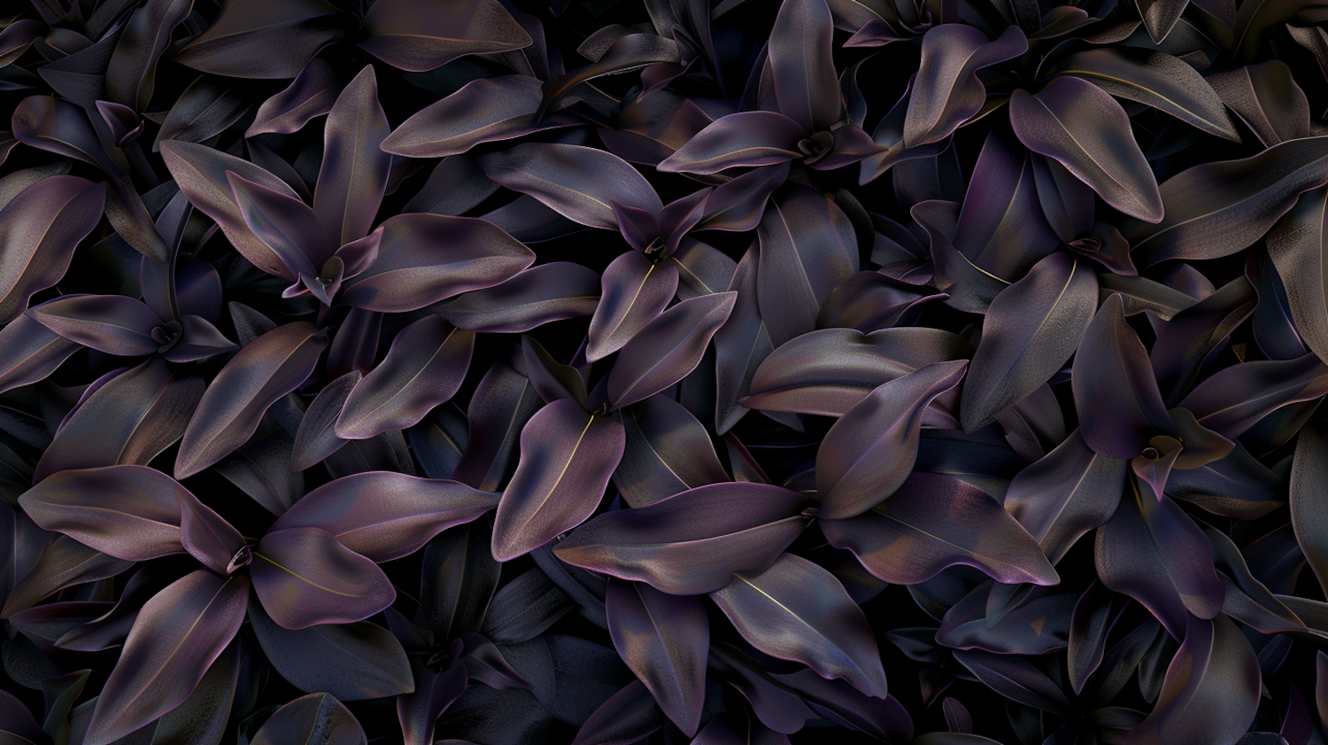 Dark Glossy Leaves