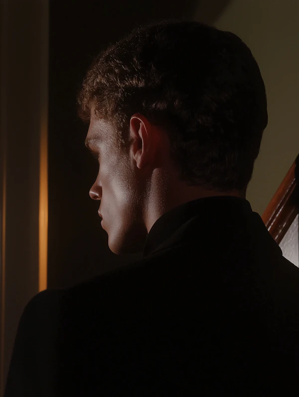 Dramatic Profile Portrait