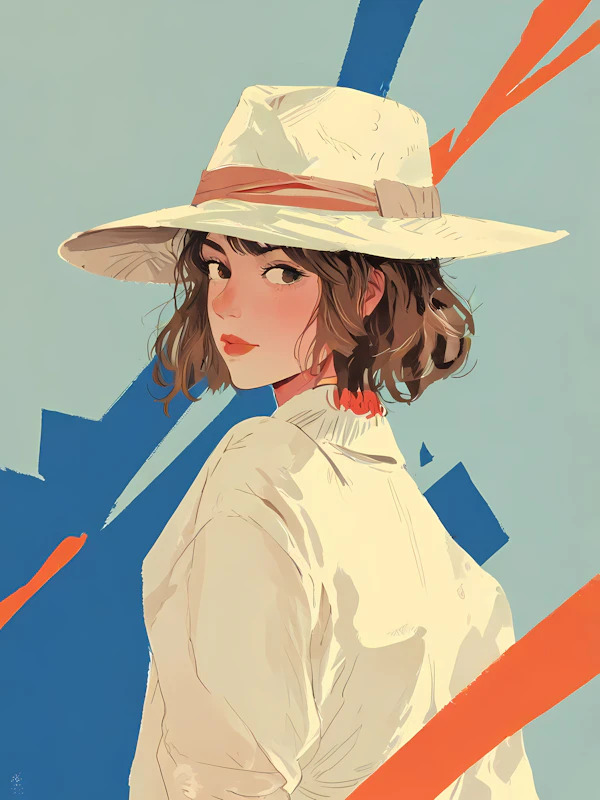 Stylized Portrait Illustration