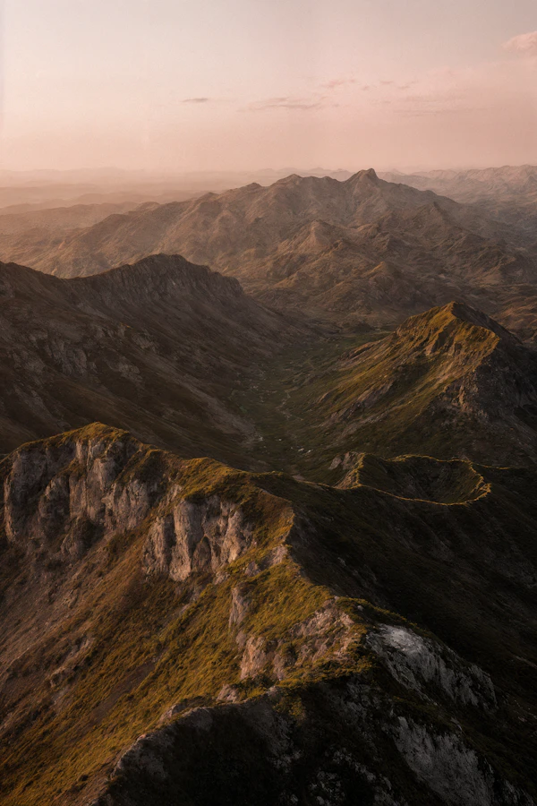 Sunset Mountain Range