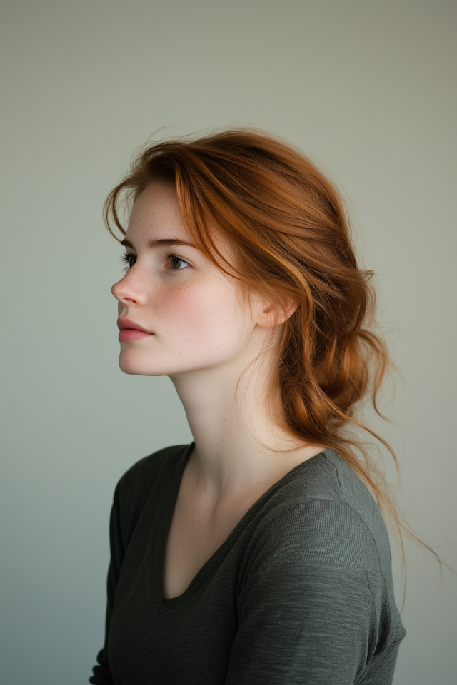 Portrait of a Red-Haired Woman