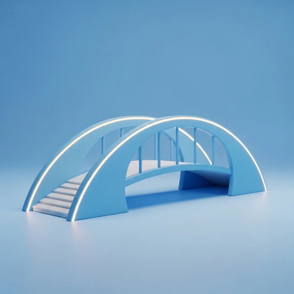 Modern 3D Bridge