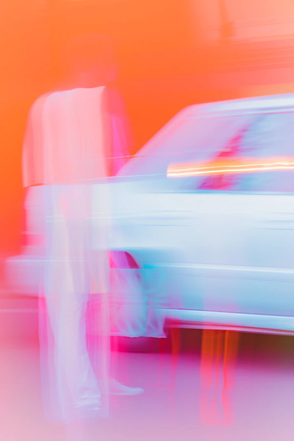 Abstract Car Scene