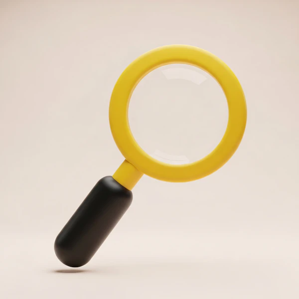 Yellow Magnifying Glass