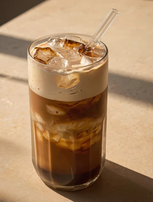 Iced Coffee Elegance