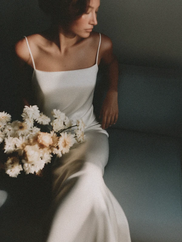 Woman with Daisies