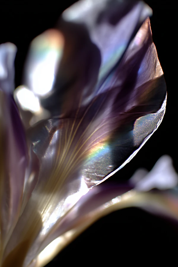 Luminous Flower Petal