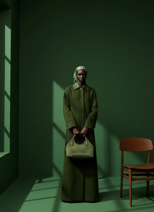 Green Minimalist Scene