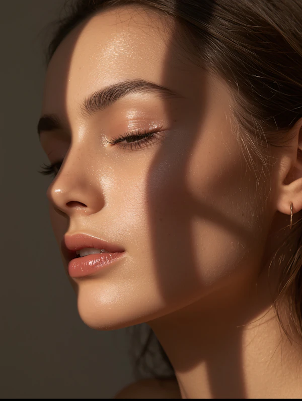 Artistic Portrait Close-Up