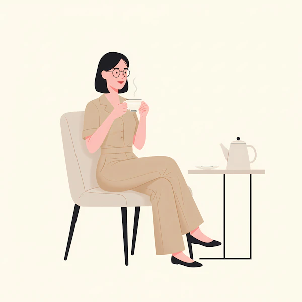 Cozy Tea Moment