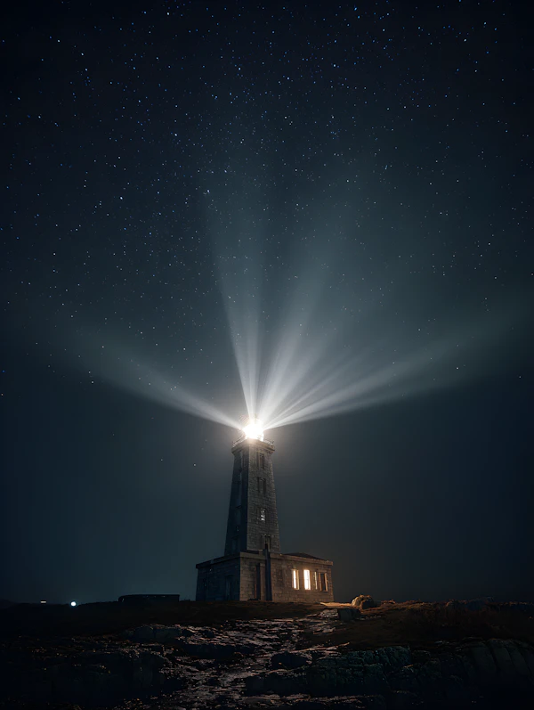 Lighthouse at Night