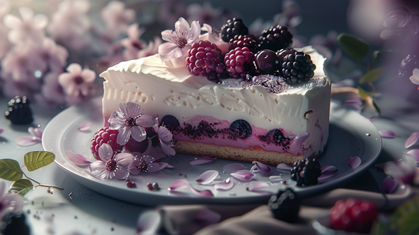 Springtime Berry Cheesecake Delight